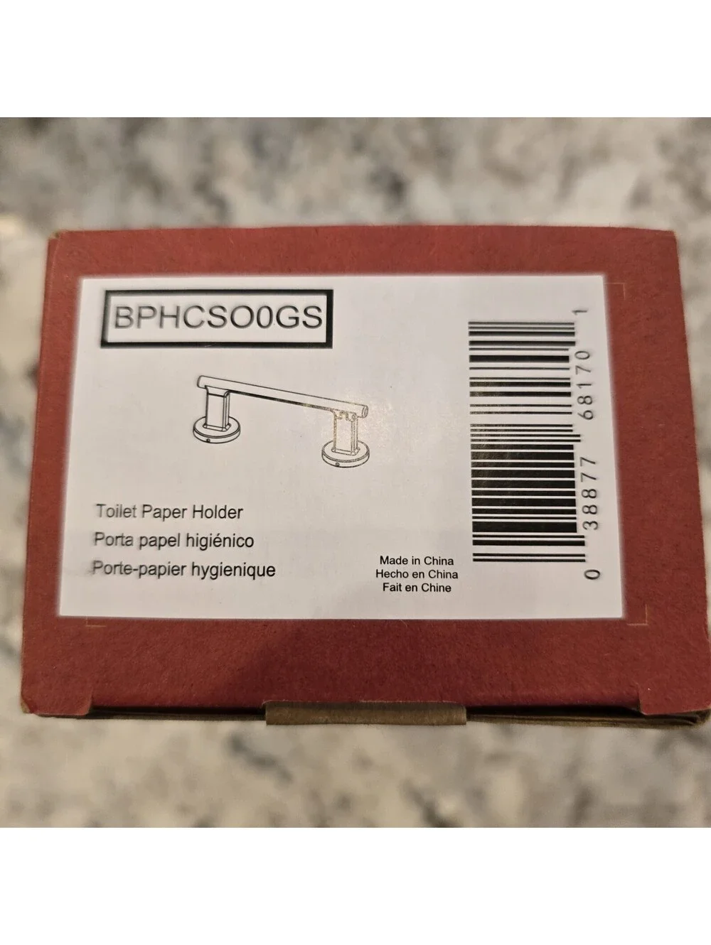 Pfister BPH-CSO0GS Nickel Wall Mounted Pivoting Toilet Paper Holder - NEW